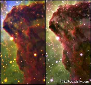 High-Def Version of “A Star Is Born” Offers Astronomers Glimpse of What the Webb Space Telescope Should Deliver