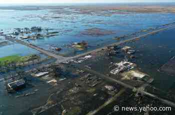 Dramatic aerial photos show devastation in Louisiana after Hurricane Delta