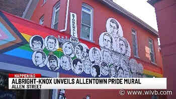 Albright-Knox unveils Allentown Pride mural