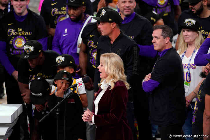 Kobe Bryant in Lakers’ hearts, on their minds after winning NBA title