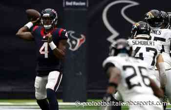 Texans get first win, beating Jaguars 30-14 after coaching change - NBC Sports - NFL