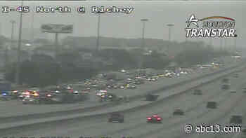 HOUSTON TRAFFIC: Major crash blocks I-45 in north Houston near Richey Road - KTRK-TV