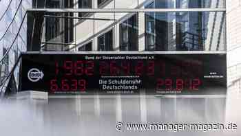 Bund der Steuerzahler: Schulden klettern um 10.424 Euro - pro Sekunde
