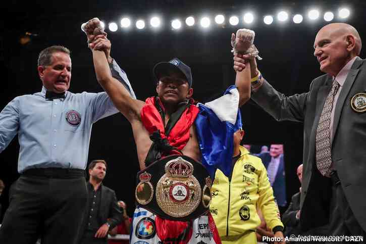 Roman ‘Chocolatito’ Gonzalez says Juan Estrada rematch 80-90% done