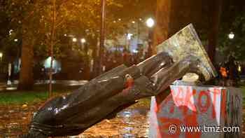 Portland Protesters Topple Lincoln, Teddy Roosevelt Statutes as Racist