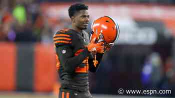 Browns place CB Williams (shoulder) on IR