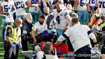 Dak Prescott injury: Patrick Mahomes, Troy Aikman, NFL players react to Cowboys QB being carted off field