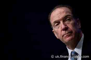 G20 eyeing six-month debt relief extension: World Bank's Malpass