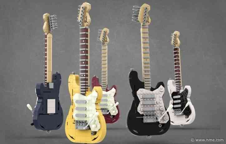 LEGO to release fan-created Fender Stratocaster brick set