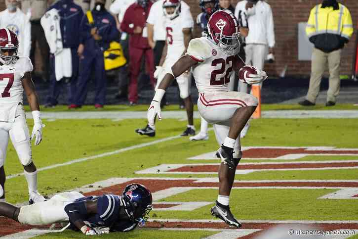 Alabama's Najee Harris braces for Georgia's stingy defense