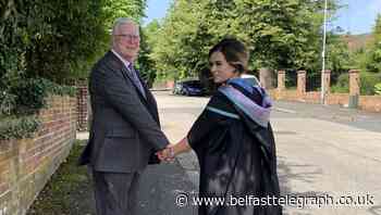 NI dad's treasured pictures with his daughter go global
