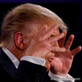 Trump Accuses Joe Biden Of 'Playing Fingers' With His Mask In Bizarre Tweet