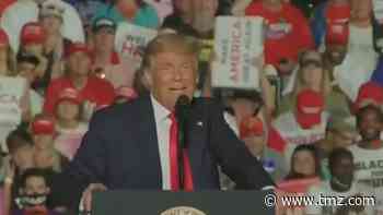 President Trump Offers Kisses at FL Rally After Testing Negative for COVID