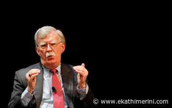 John Bolton speaks to Kathimerini about Erdogan's neo-Ottomanism, Alexis Papachelas | Kathimerini - www.ekathimerini.com