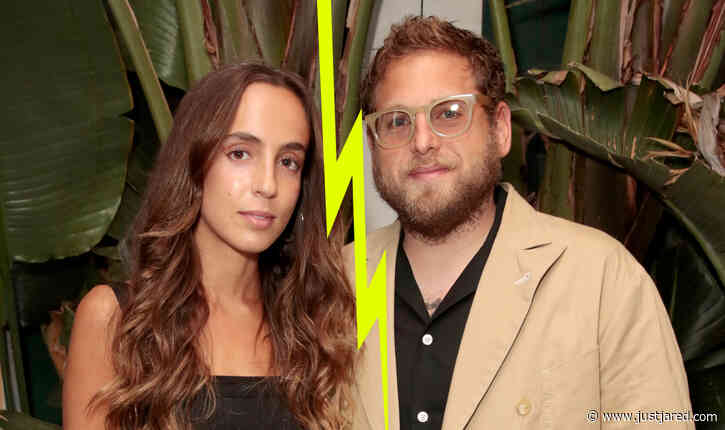 Jonah Hill & Gianna Santos Split, End Engagement