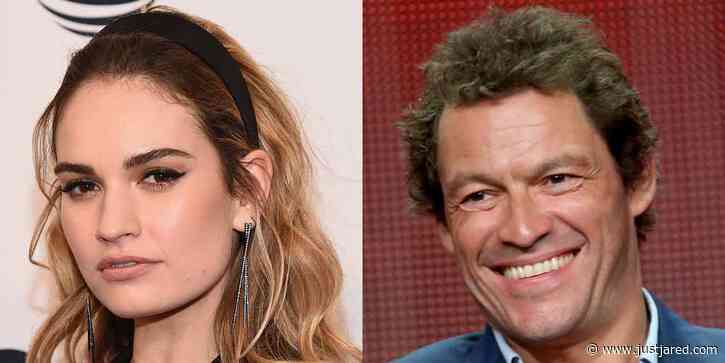 There's Another Connection Between Lily James & Dominic West