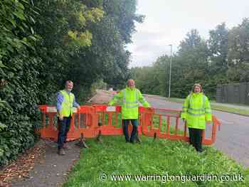 Omega highways improvements continue in west Warrington
