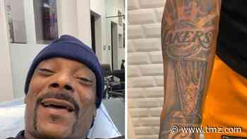 Snoop Dogg Gets New Lakers Championship Tattoo with Kobe Bryant Tribute