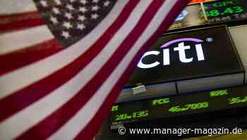US-Arbeitslosigkeit lässt Gewinn bei Citi einbrechen