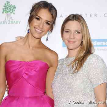 Watch Drew Barrymore and Jessica Alba Virtually Reunite 21 Years After Never Been Kissed