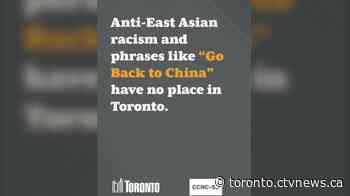 Toronto launches campaign to condemn anti-East Asian racism amid pandemic