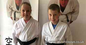 Twins who weighed 1lb at birth overcome the odds to become karate champions
