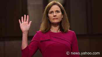 A deadlocked Senate greets Amy Coney Barrett