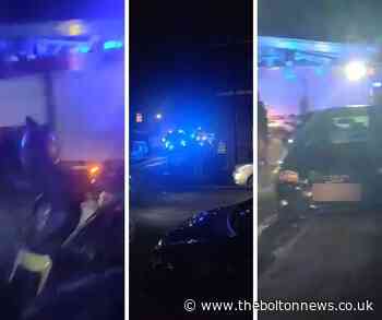 Teenager taken to hospital after crash on Auburn Street, Daubhill
