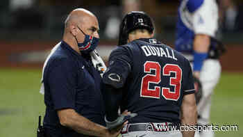 MLB playoffs: Adam Duvall removed from Braves NLCS roster with oblique injury