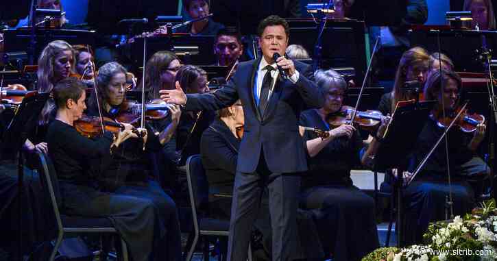 'Pastor’ Donny Osmond performs wedding in amazing technicolor dreamcoat
