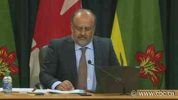 COVID-19 in Sask: Permitted gathering sizes to be reduced after 34 new cases reported Tuesday