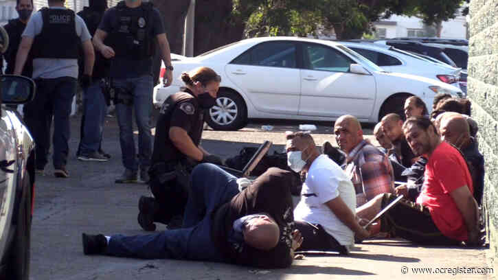 Dozens detained at illegal gambling operation in shuttered Anaheim storefront