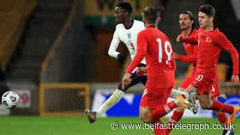 Eddie Nketiah sets scoring record as England Under-21s qualify for Euro 2021