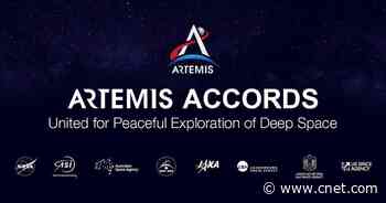 NASA and 8 nations sign the Artemis Accords for moon exploration     - CNET
