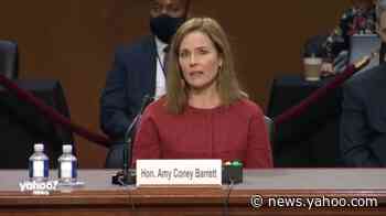 Barrett declines to answer question on gay marriage, citing ‘Ginsburg Rule’