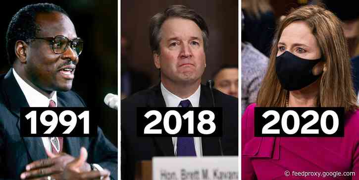 Amy Coney Barrett's nomination hearing is underway. Here are some of the most contentious Supreme Court nominations in US history
