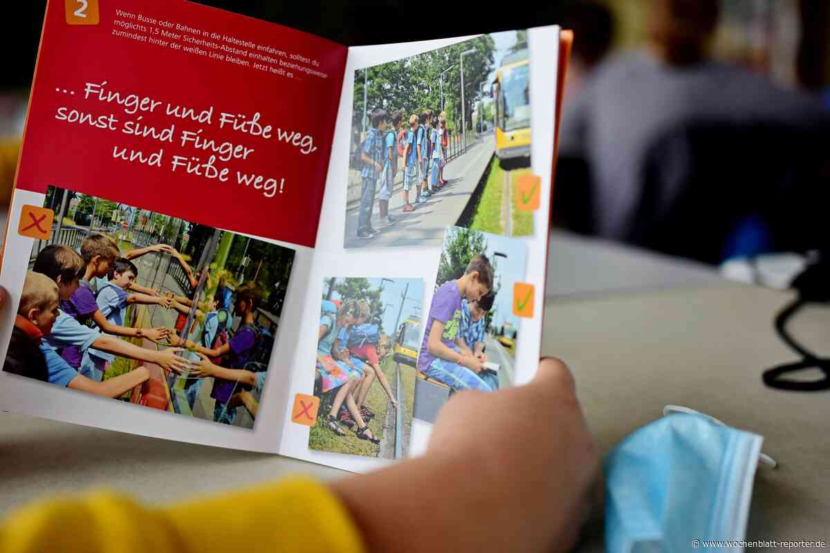 Verkehrssicherheitstraining: Mit Bus und Bahn sicher zur Schule - Wochenblatt-Reporter