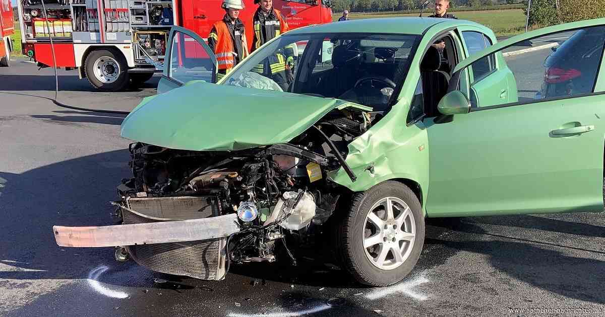 Wegberg-Klinkum: Drei Verletzte bei Unfall auf der Kreisstraße - Aachener Nachrichten
