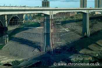 40 years of Byker's Metro viaduct and how it was built