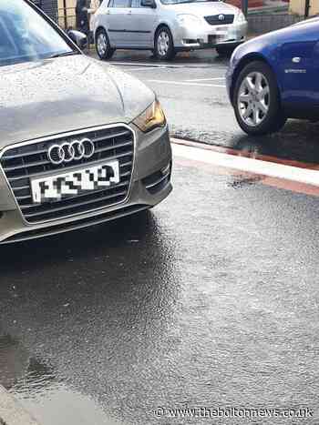 Driver spoken to by police after stopping in a bus lane to pick up a takeaway