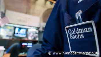 Goldman Sachs' Gewinn hebt mit Boom an der Börse ab