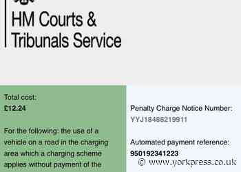 Drivers facing penalty charge scam bid