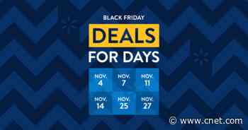 Walmart will unwrap Black Friday deals all through November     - CNET