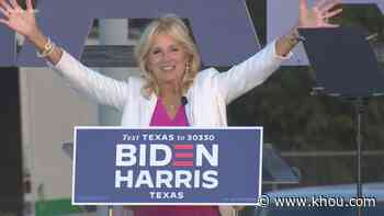 'Winning Texas is possible': Dr. Jill Biden visits Houston on first day of early voting in Texas - KHOU.com