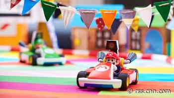 You can soon drive a real-life Mario Kart around your home using the Nintendo Switch