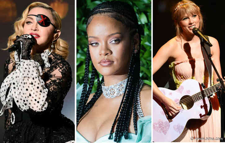 Madonna, Rihanna and Taylor Swift feature on list of America’s richest self-made entrepreneurs
