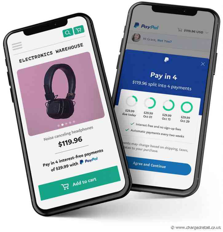 PayPal launches “buy now, pay later” scheme in the UK for items up to £2000