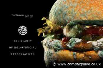 Burger King CMO on how to go ‘from zero to Mouldy Whopper’