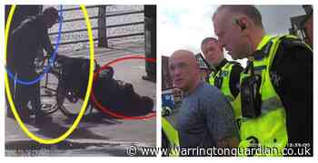 CCTV of murderer Daniel Sharples attacking Michael Mairs