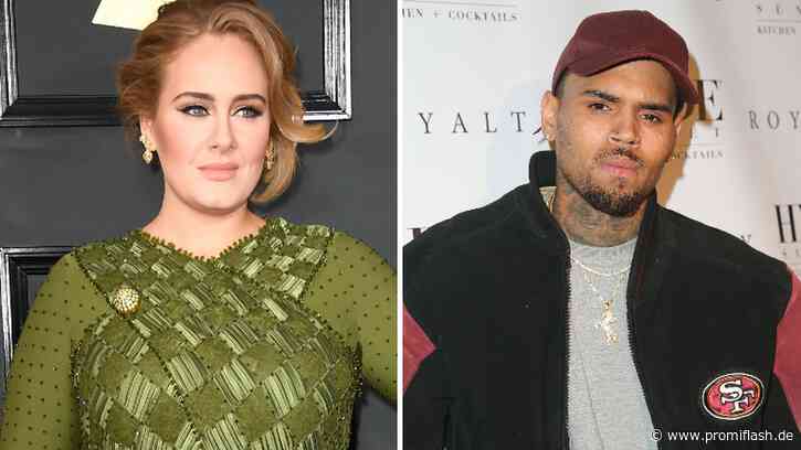 Wie bitte? Läuft da etwa was bei Adele und Chris Brown? - Promiflash.de